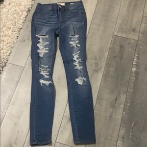 PACSUN Distressed Jegging  Stretch Jeans EUC
